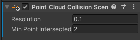 PointCloudCollisionScene Component